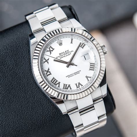 rolex datejust ii black dial fluted bezel|Rolex Datejust 41 white dial.